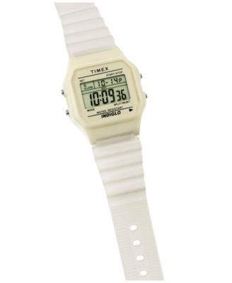 Timex Unisex Digital Yellow Resin Strap Watch, 34mm - Macy's