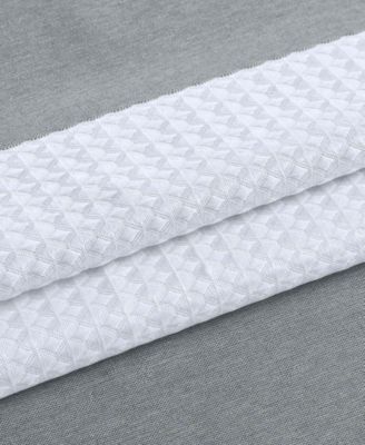 Spa Waffle 3M-Scotchgard Shower Curtain, 36" x 72"