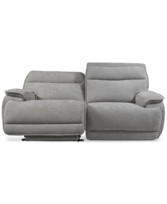 Ozryn 2-Pc. Fabric Sofa with 2 Power Motion Chairs, Exclusively at Macy's
