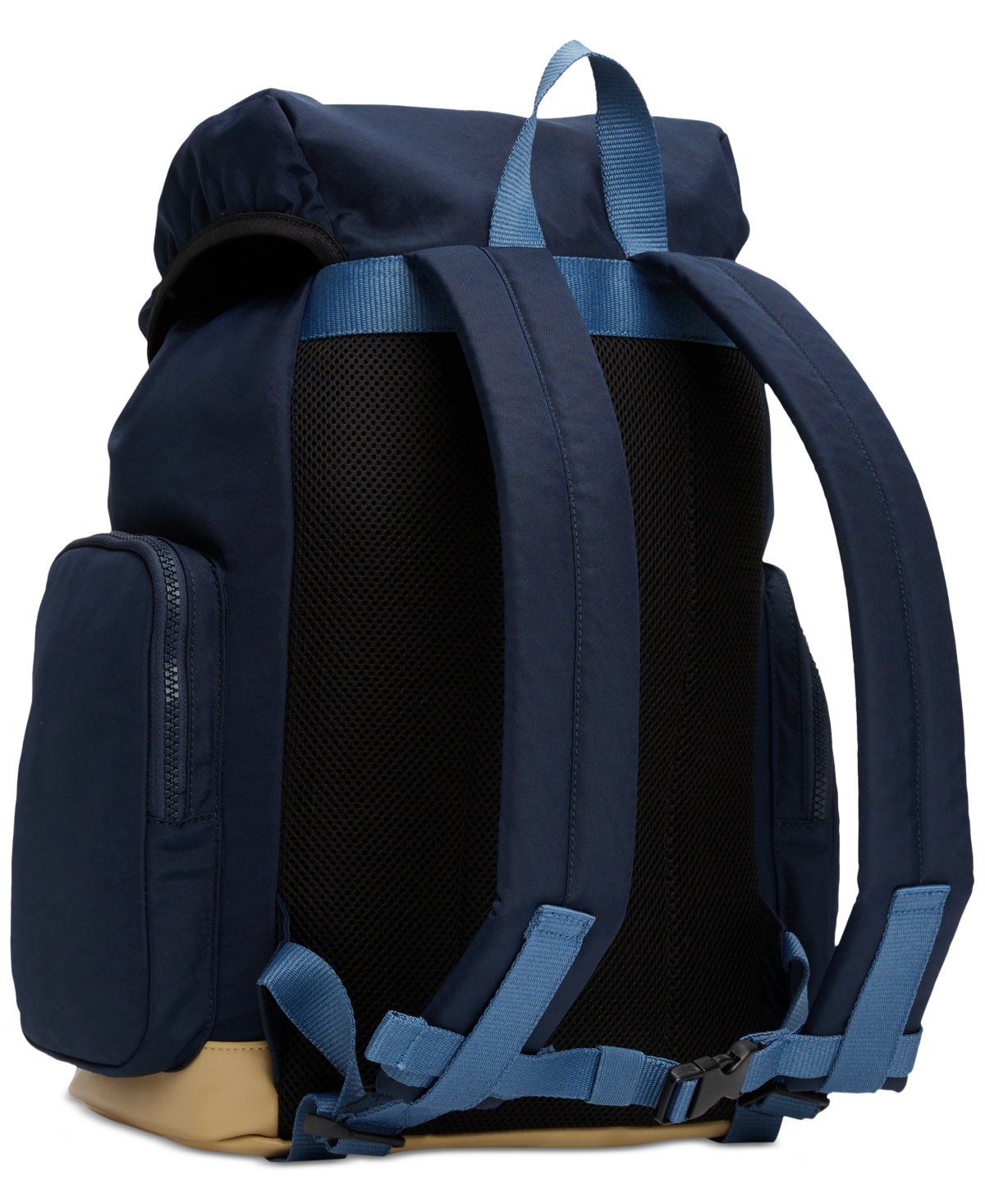 Shop Tommy Hilfiger Men's Tommy Jeans Daily Elevated Flap Backpack In Dark Night Navy