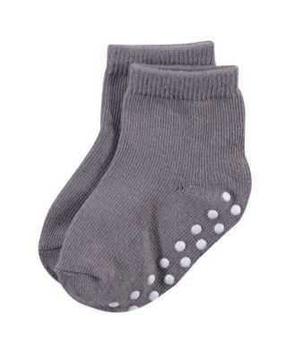 Baby Girls 8Pk Natural Non Skid Crew Socks