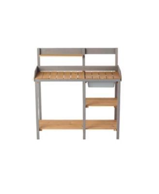 Streamdale Outdoor potting bench with cabinet