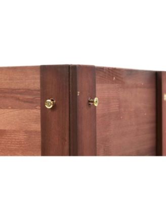 31x31x16" Raised Garden Bed, Elevated Wooden Planter Box