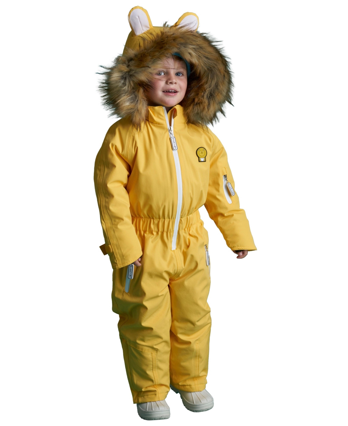Cub the Lion Ski Suit - Yellow