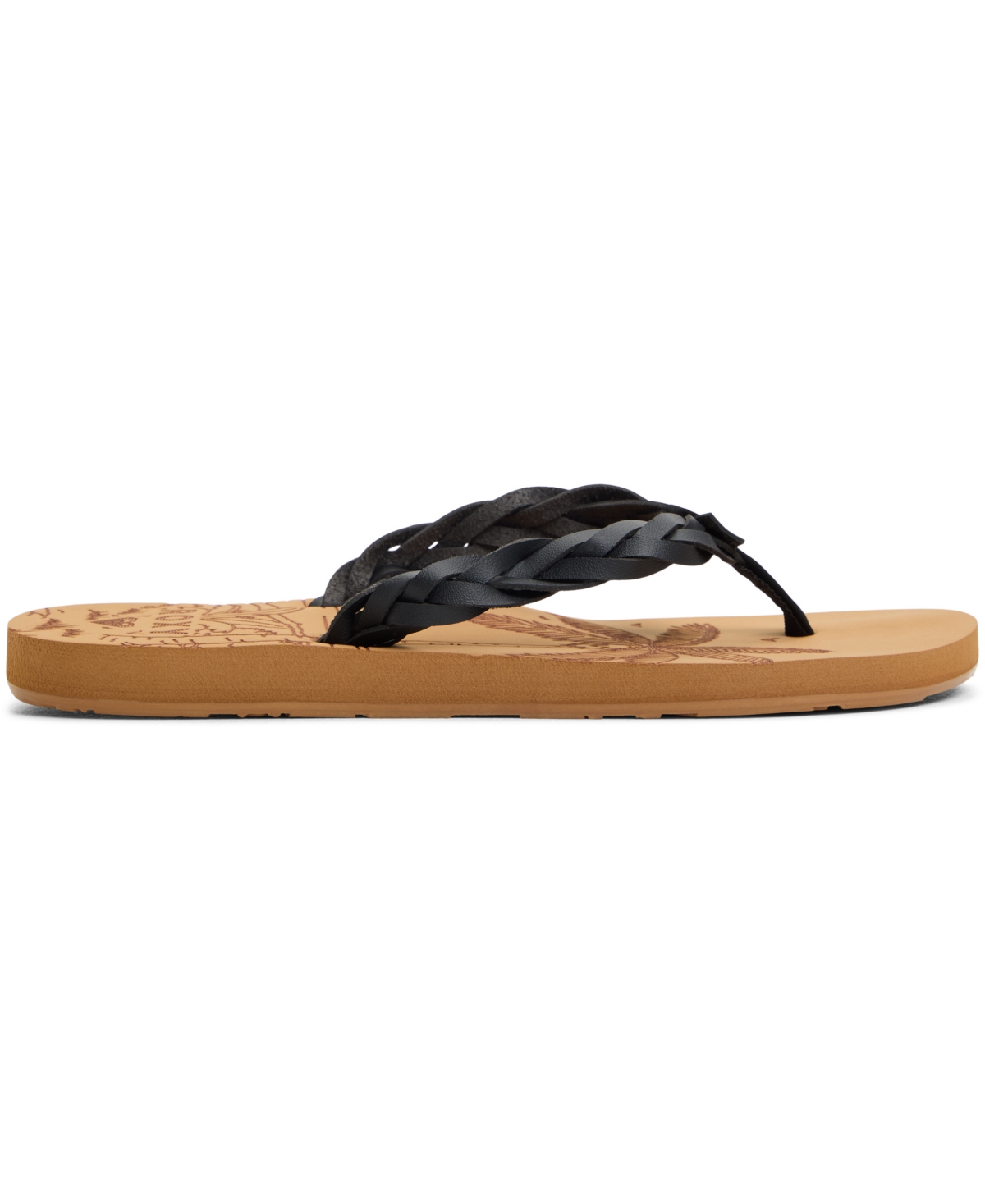 Roxy Feel Breezie Flip Flop In Black