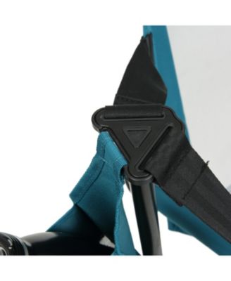 Streamdale steel folding chair blue