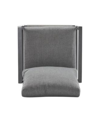 Streamdale (Set of 2) Gray Aluminum Lounge Chairs