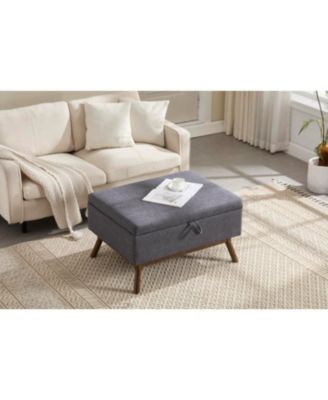  Mid-century modern storage bench/coffee table, Assembled, Living/entry/family room