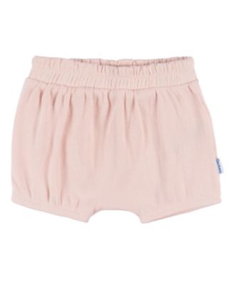 Baby Girls Crystal Pink Bodysuit and Shorts Set, 2-Pack