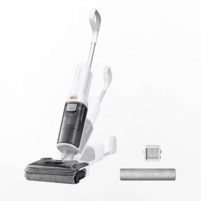 F25 RT Cordless Wet Dry Vacuum Cleaner, Lightweight Floor Washer with 20,000 PA Suction Power,Self-Cleaning &amp; Drying, Edge Cleaning