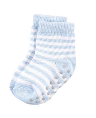 Natural Slip-Resistant Socks 12-Pair Pack
