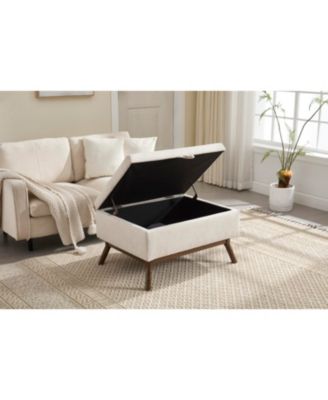Streamdale Mid-century modern storage bench/coffee table, Assembled, Living/entry/family room