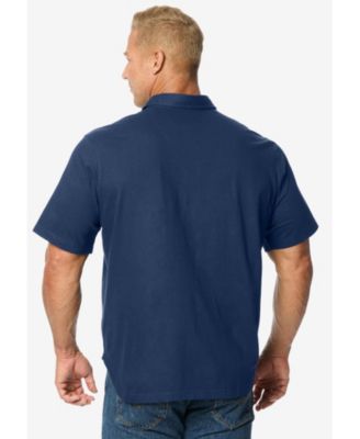 Big & Tall Silver Cooling Pocket Polo