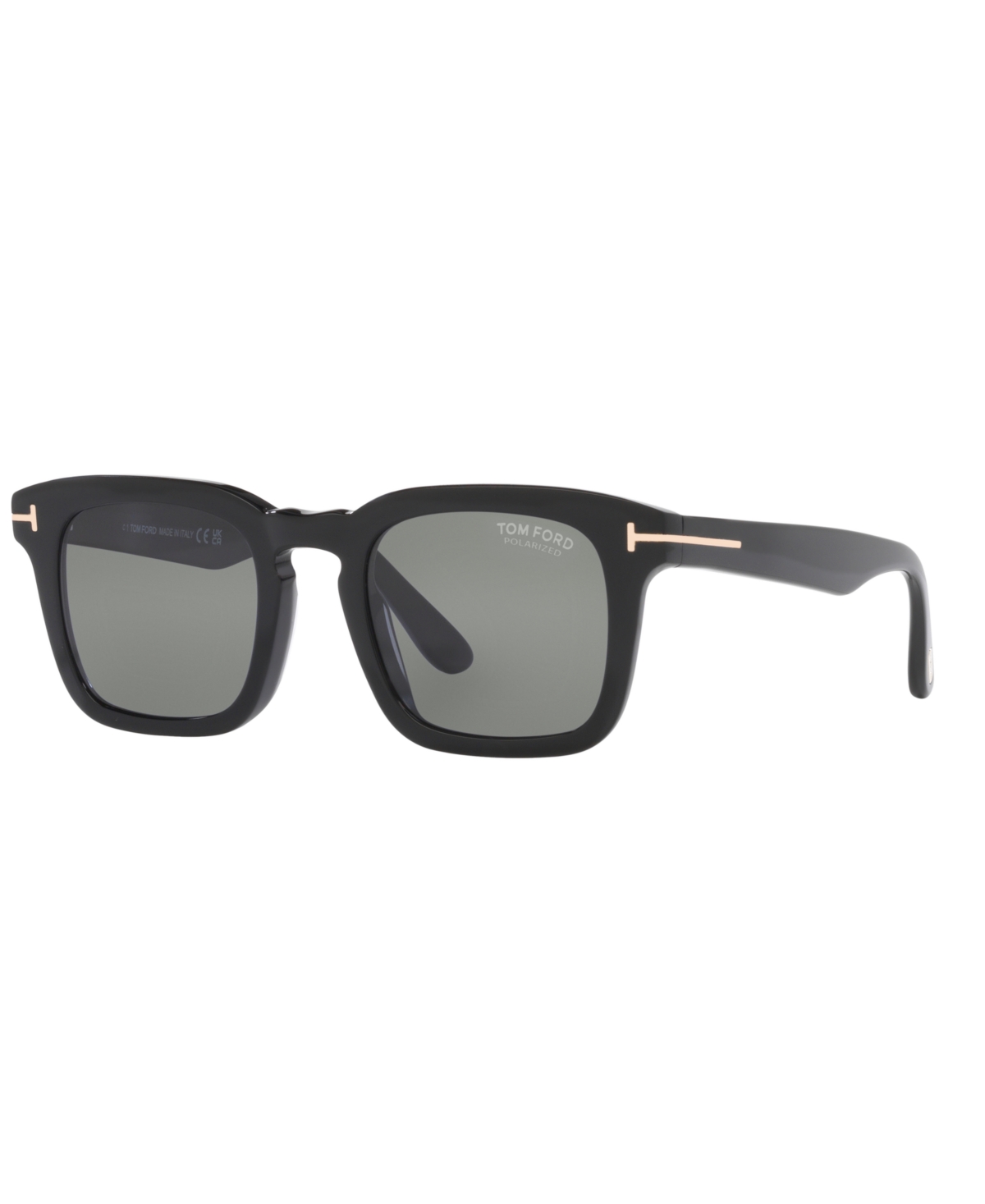 Tom Ford Men's Polarized Sunglasses, Ft0751 Tr001097 In Black Shiny