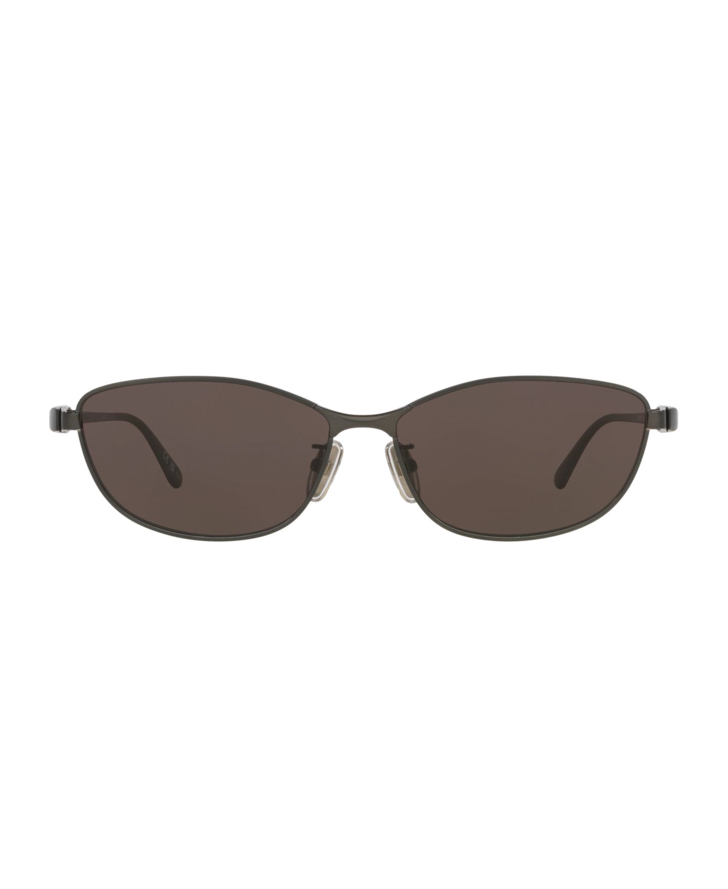 Солнцезащитные очки Balenciaga Unisex Small Sunglasses, BB0357SA 6E000352, цвет: Серый — фото 2
