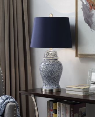 31" Traditional Spiral Ceramic Table Lamp