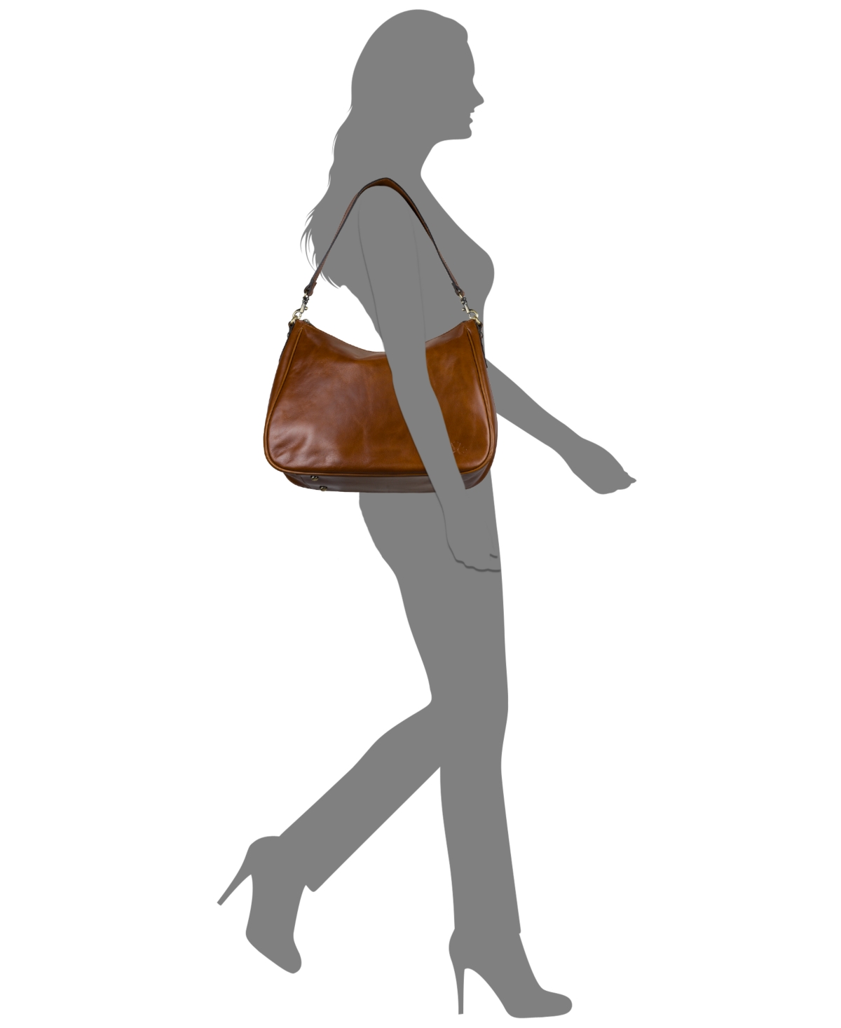 PATRICIA NASH ATHANI LARGE LEATHER SHOULDER BAG, CREATED FOR MACY'S 