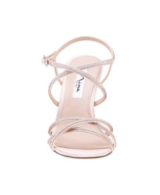 Women's Anna Crystal Embellished Strappy Dress Sandals