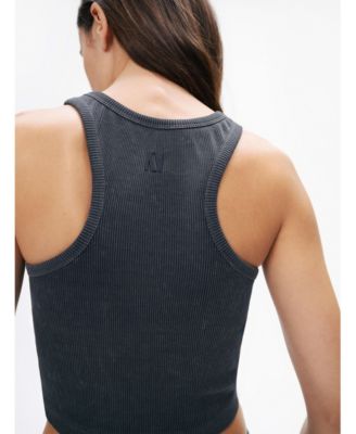 Women's Ribbed Crop Top