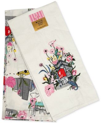 Macy's - Flower Show 2-Pc. Tea Towel Set, Exclusively at Macy's