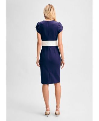Women's 's Ponte Tulip Sleeve Dress