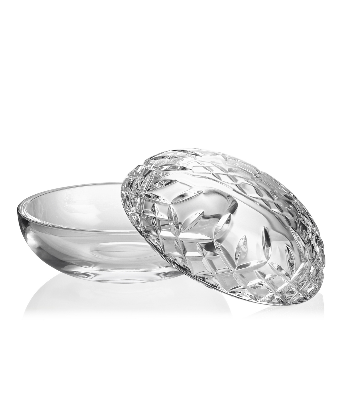 Waterford Lismore Essence 5" Covered Box In Clear