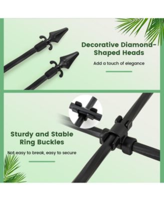 Outdoor Garden Rose Arch Trellis for Climbing Plants