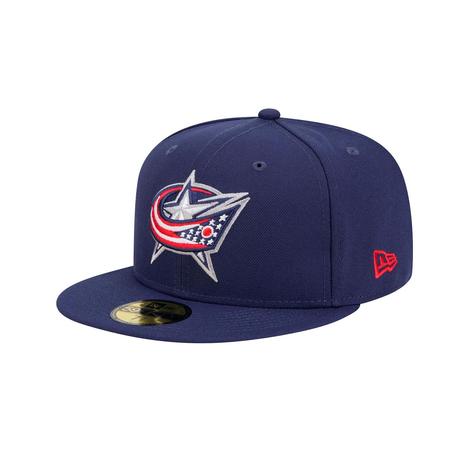 Men's Navy Columbus Blue Jackets Core 59FIFTY Fitted Hat