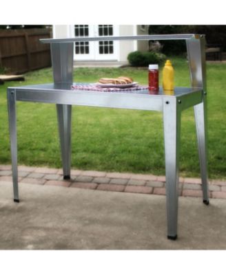 24 x 44 inch Galvanized Steel Top Utility Table Workbench Potting Bench