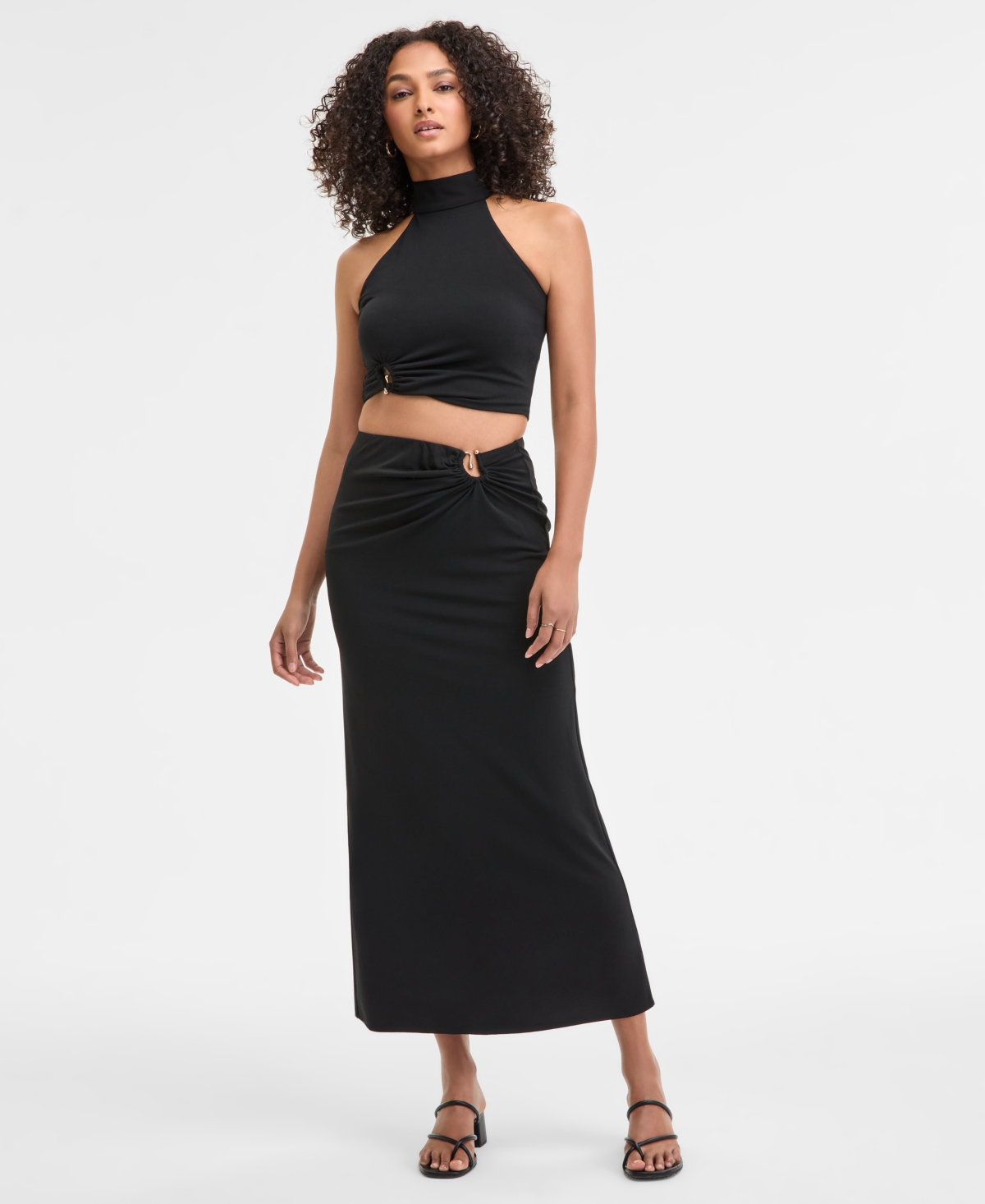 Bar Iii Women's Hardware Maxi Skirt, Exclusively At Macy's