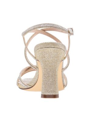 Women's Anna Crystal Embellished Strappy Dress Sandals