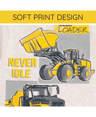 Toddler Boys T-Shirt Oatmeal Heather