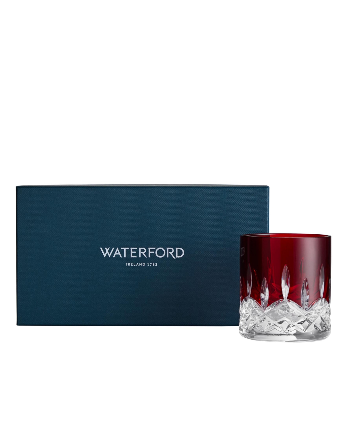 Waterford Lismore Red Tumbler, Set Of 2 In Red