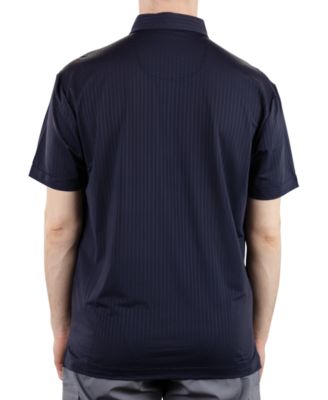 Men's Short Sleeve Metal Vent Jacquard Golf Polo Shirt