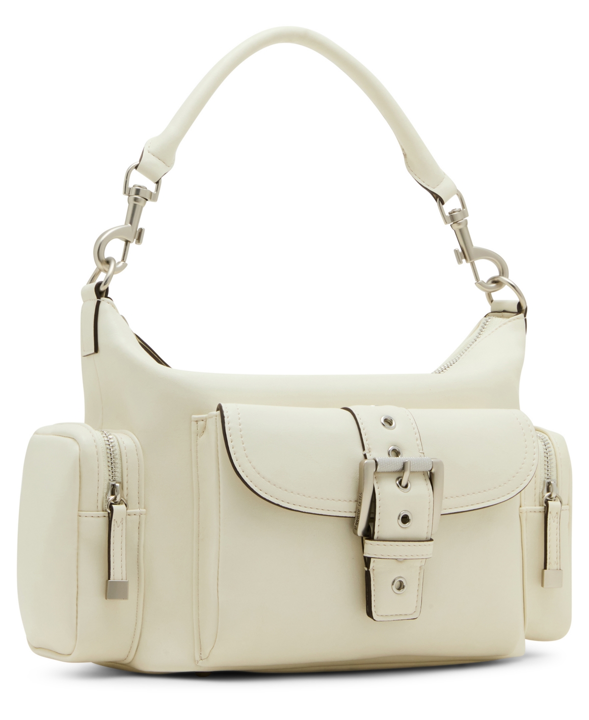 Steve Madden Bandrew Cargo Medium Shoulder Bag In Chalk