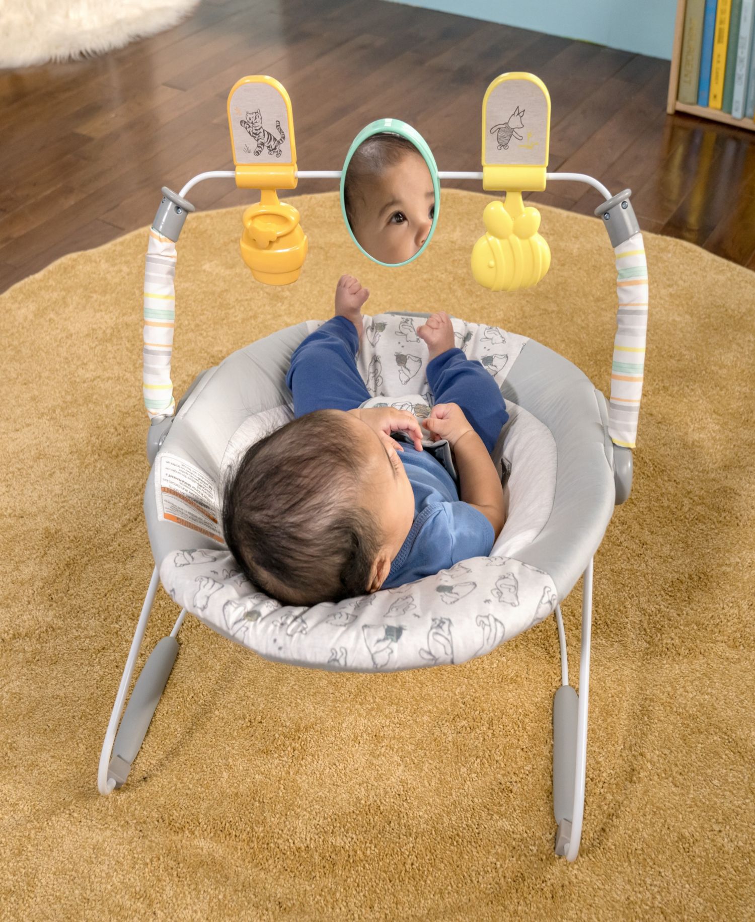 Baby Disney Winnie the Pooh Classic Pals Vibrating Bouncer
