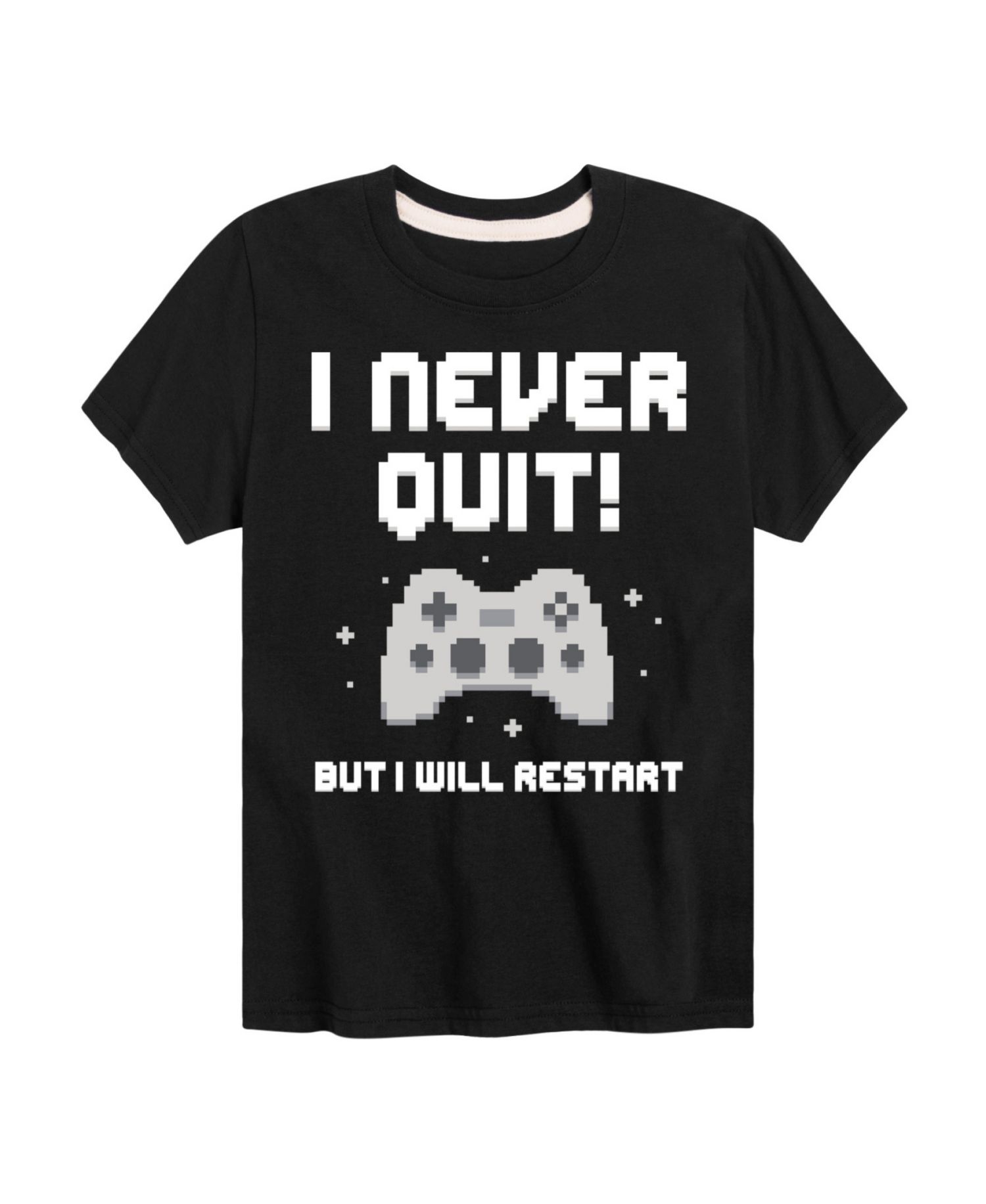 Big Boys Gamer I Never Quit Graphic T-Shirt