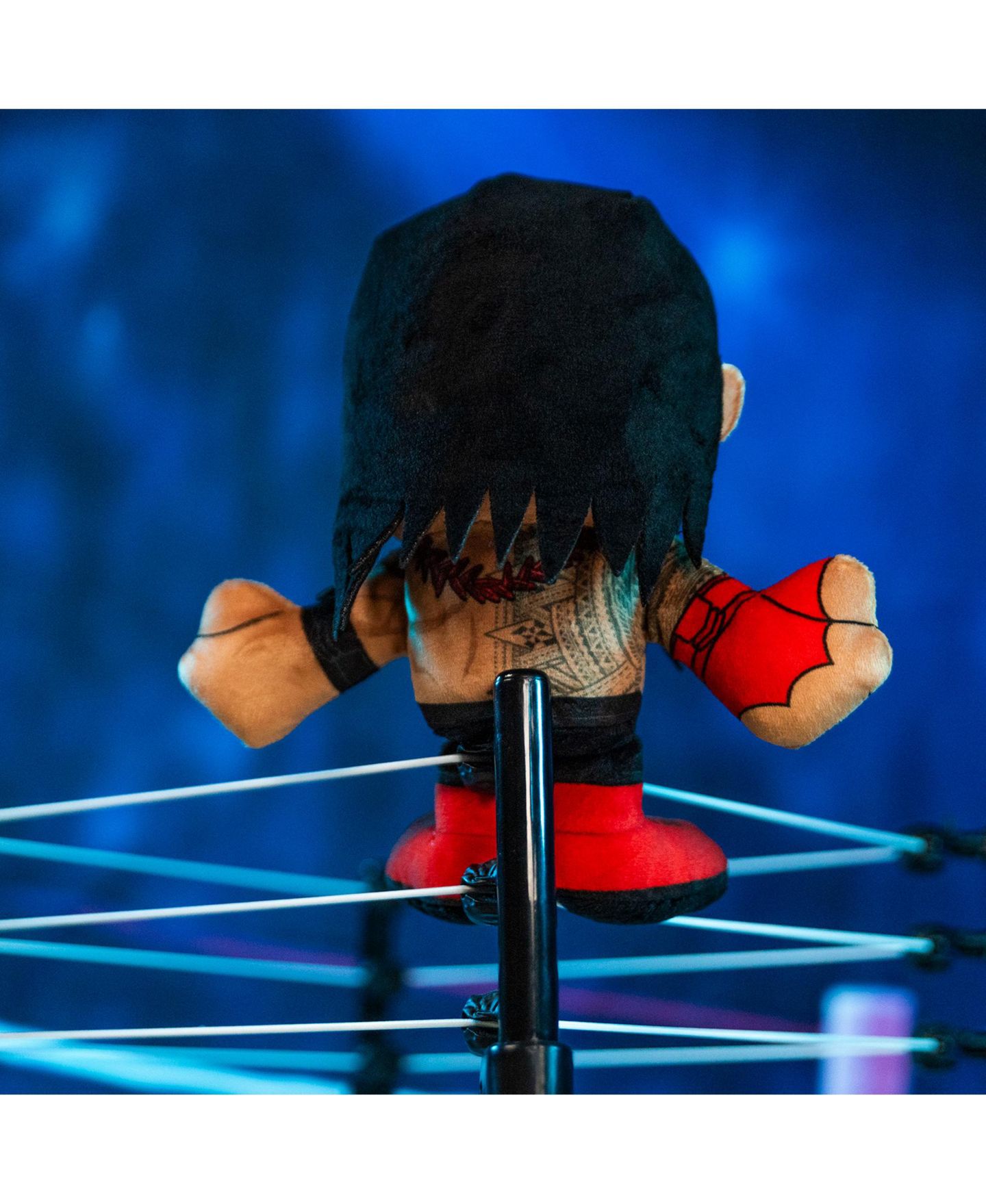 Детская мягкая игрушка Bleacher Creatures Roman Reigns 8" Kuricha Hand-Sewn Plush — фото 7
