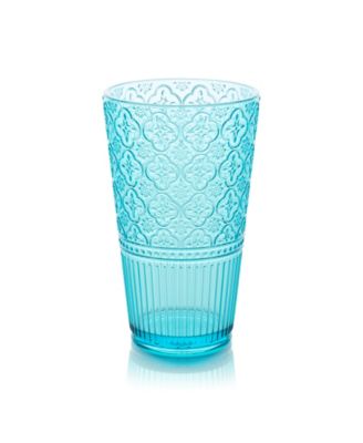 Victoria Acrylic Ice Tea Glasses, Set of 6