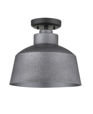 Barnes 1-Light Gray Convertible Pendant