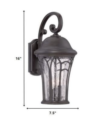 Bronze Tapered Goblet Wall Light