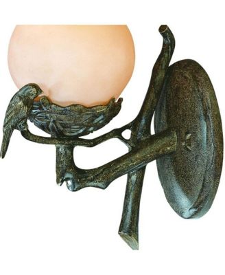 Bird Detail Lantern Wall Light – Timeless Design for Porch & Walkways