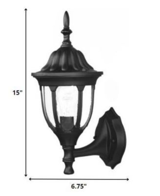 Clear Glass Swing Arm Wall Light for Bedroom Reading or Task Lighting