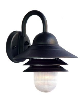 Outdoor Wall Light with Three-Tier Lamp Shade – Stylish Lighting for Exterior Spaces