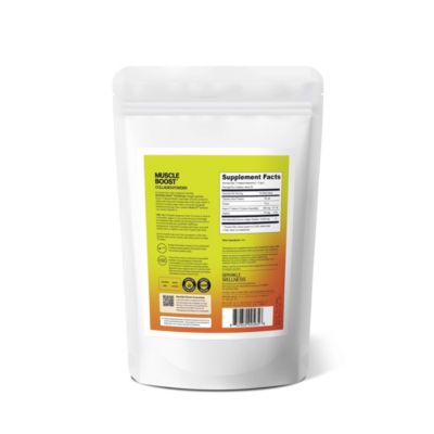 Muscle Boost [30-Serves] | Collagen Supplement Powder with Hydrolyzed BODYBALANCE Collagen Peptides & Buffered Vitamin C | Improves Body Composition