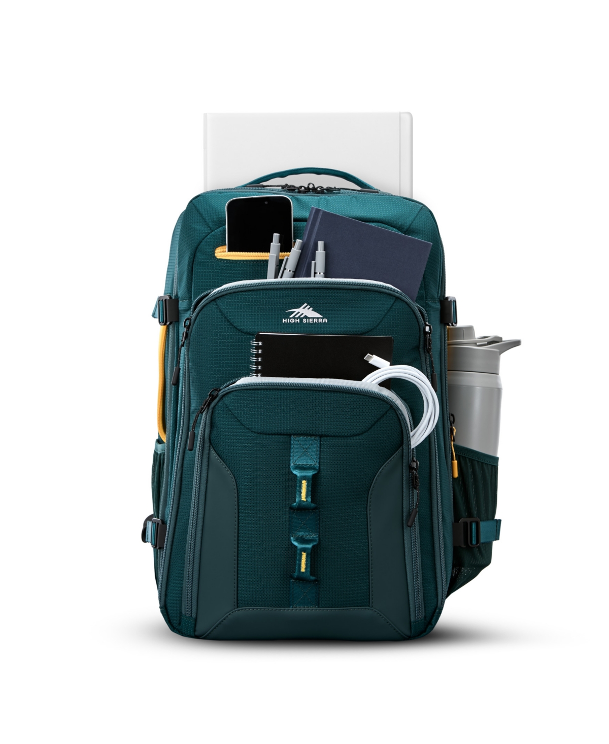 Shop High Sierra 19.5" Hi-life Travel Backpack In Green