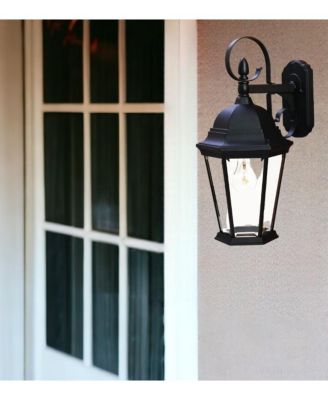 Vintage Swing Arm Hanging Lantern Wall Sconce for Ambient Lighting