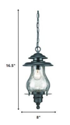 Hanging Oil Lantern Light – Classic Pendant for Home & Patio