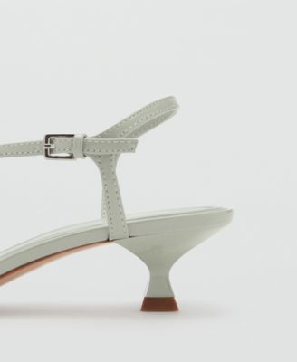 Women's Kitten Heel Strap Sandals