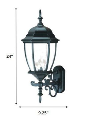 Outdoor Ornamental Lantern Wall Light – Stylish Lighting for Exterior Spaces